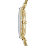 Buy Shop Fossil Jacqueline Gold Dial Gold Steel Strap Watch for Women - ES3547 USA Online