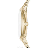 Buy Shop Fossil Jacqueline Gold Dial Gold Steel Strap Watch for Women - ES3971 USA Online