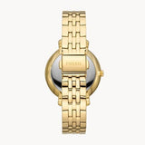 Buy Shop Fossil Jacqueline Moonphase Mother of Pearl Dial Gold Steel Strap Watch for Women - ES5167 USA Online
