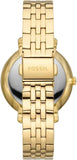 Buy Shop Fossil Jacqueline Moonphase Mother of Pearl Dial Gold Steel Strap Watch for Women - ES5167 USA Online