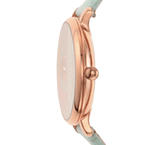 Buy Shop Fossil Jacqueline Multi Colored Dial Blue Leather Strap Watch for Women - ES4813 USA Online