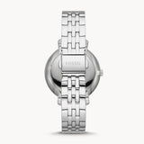 Buy Shop Fossil Jacqueline Multifunction Moonphase White Dial Silver Steel Strap Watch for Women - ES5164 USA Online
