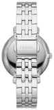 Buy Shop Fossil Jacqueline Multifunction Moonphase White Dial Silver Steel Strap Watch for Women - ES5164 USA Online
