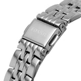 Buy Shop Fossil Jacqueline Multifunction Moonphase White Dial Silver Steel Strap Watch for Women - ES5164 USA Online