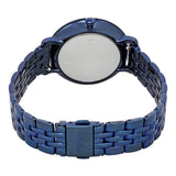 Buy Shop Fossil Jacqueline Blue Dial Blue Steel Strap Watch for Women - ES4094 USA Online