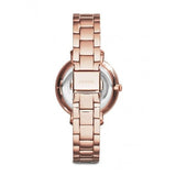 Buy Shop Fossil Jacqueline Rose Gold Dial Rose Gold Steel Strap Watch for Women - ES3665 USA Online
