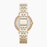 Buy Shop Fossil Jacqueline Rose Gold Dial Rose Gold Steel Strap Watch for Women - ES3667 USA Online
