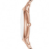 Buy Shop Fossil Jacqueline Rose Gold Dial Rose Gold Steel Strap Watch for Women - ES3970 USA Online