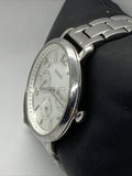 Buy Shop Fossil Jacqueline Silver Dial Silver Steel Strap Watch for Women - ES3664 USA Online
