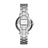 Buy Shop Fossil Jacqueline Silver Dial Silver Steel Strap Watch for Women - ES3664 USA Online