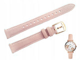 Buy Shop Fossil Jacqueline Three Hand Mother of Pearl Dial Pink Leather Strap Watch for Women - ES4671 USA Online