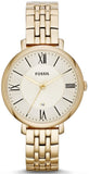 Buy Shop Fossil Jacqueline White Dial Gold Steel Strap Watch for Women - ES3434 USA Online