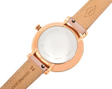 Buy Shop Fossil Jacqueline White Dial Pink Leather Strap Watch for Women - ES3988 USA Online