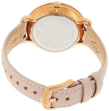 Buy Shop Fossil Jacqueline White Dial Pink Leather Strap Watch for Women - ES4303 USA Online