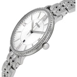 Buy Shop Fossil Jacqueline White Dial Silver Steel Strap Watch for Women - ES3545 USA Online