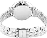 Buy Shop Fossil Jacqueline White Dial Silver Steel Strap Watch for Women - ES3920 USA Online