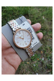 Buy Shop Fossil Jacqueline White Dial Two Tone Steel Strap Watch for Women - ES3634 USA Online