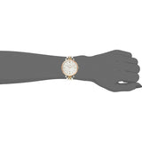 Buy Shop Fossil Jacqueline White Dial Two Tone Steel Strap Watch for Women - ES3844 USA Online