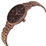 Buy Shop Fossil Jacqueline Brown Dial Brown Steel Strap Watch for Women - ES4100 USA Online