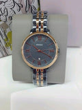 Buy Shop Fossil Jaqueline Grey Dial Two Tone Steel Strap Watch for Women - ES4321 USA Online