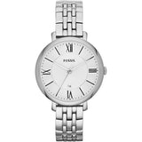 Buy Shop Fossil Jacqueline White Dial Silver Steel Strap Watch for Women - ES3433 USA Online