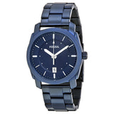 Buy Shop Fossil Machine Blue Dial Blue Steel Strap Watch for Men - FS5231 USA Online