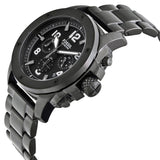 Buy Shop Fossil Machine Chronograph Black Dial Black Steel Strap Watch for Men - FS4927 USA Online