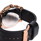Buy Shop Fossil Machine Chronograph Black Dial Black Leather Strap Watch for Men - FS5120 USA Online