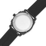 Buy Shop Fossil Machine Chronograph Black Dial Black Leather Strap Watch for Men - FS5586 USA Online