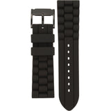 Buy Shop Fossil Machine Chronograph Black Dial Black Silicone Strap Watch for Men - FS4487 USA Online