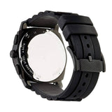 Buy Shop Fossil Machine Chronograph Black Dial Black Silicone Strap Watch for Men - FS4487 USA Online