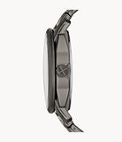 Buy Shop Fossil Machine Chronograph Black Dial Grey Steel Strap Watch for Men - FS4774 USA Online