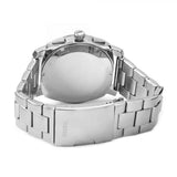 Buy Shop Fossil Machine Chronograph Black Dial Silver Steel Strap Watch for Men - FS4776 USA Online