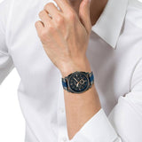 Buy Shop Fossil Machine Chronograph Black Dial Two Tone Steel Strap Watch for Men - FS5164 USA Online