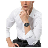 Buy Shop Fossil Machine Chronograph Black Dial Two Tone Steel Strap Watch for Men - FS5164 USA Online