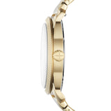 Buy Shop Fossil Machine Gold Dial Gold Steel Strap Watch for Men - FS5264 USA Online