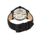 Buy Shop Fossil Townsman Automatic Skeleton Brown Dial Brown Leather Strap Watch for Men - ME3098 USA Online