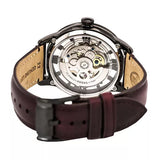 Buy Shop Fossil Townsman Automatic Skeleton Brown Dial Brown Leather Strap Watch for Men - ME3098 USA Online