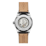 Buy Shop Fossil Townsman Automatic Chronograph White Dial Blue Leather Strap Watch for Men - ME3167 USA Online