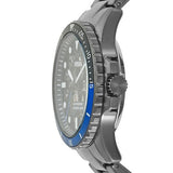 Buy Shop Fossil FB-01 Automatic Skeleton Black Dial Grey Steel Strap Watch for Men - ME3201 USA Online