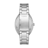 Fossil Blue Dive Three Hand Blue Dial Silver Steel Strap Watch For Women - ES5353