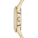 Buy Shop Fossil Dean Chronograph Champagne Dial Gold Steel Strap Watch for Men - FS4867 USA Online