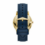 Buy Shop Fossil Neutra Chronograph Blue Dial Blue Leather Strap Watch for Men - FS5790 USA Online
