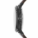 Buy Shop Fossil Townsman Automatic Skeleton Brown Dial Brown Leather Strap Watch for Men - ME3098 USA Online