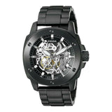 Buy Shop Fossil Modern Machine Automatic Silver Dial Black Steel Strap Watch for Men - ME3080 USA Online