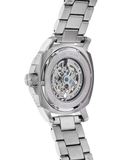 Buy Shop Fossil Modern Machine Automatic Silver Dial Silver Steel Strap Watch for Men - ME3081 USA Online