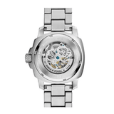 Buy Shop Fossil Modern Machine Automatic Silver Dial Silver Steel Strap Watch for Men - ME3081 USA Online