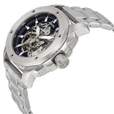 Buy Shop Fossil Modern Machine Automatic Silver Dial Silver Steel Strap Watch for Men - ME3081 USA Online