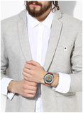 Buy Shop Fossil Modern Machine Automatic Skeleton Silver Dial Brown Leather Strap Watch for Men - ME3135 USA Online