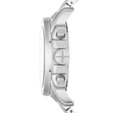 Buy Shop Fossil Modern Machine Black Dial Silver Steel Strap Watch for Men - FS4926 USA Online